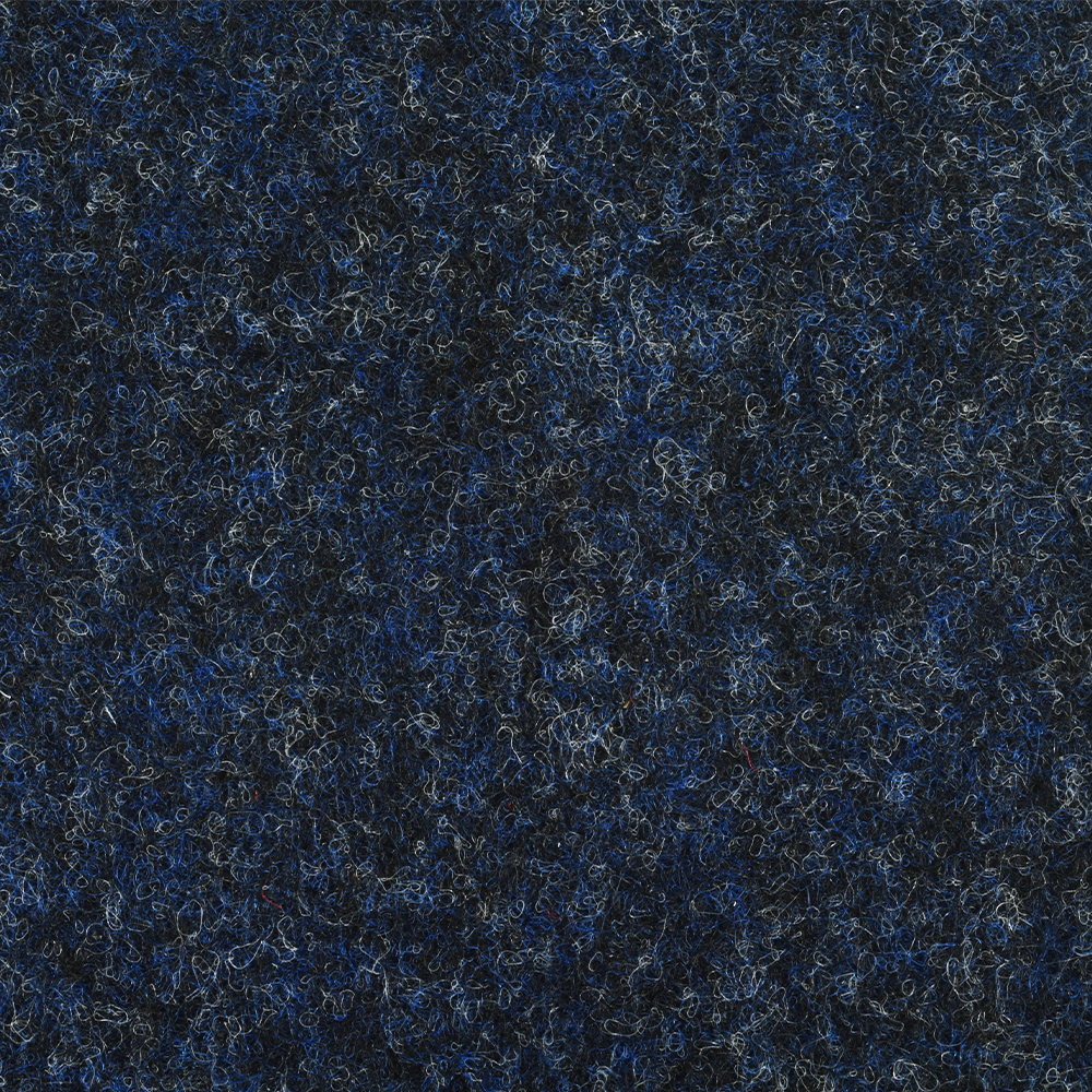 Gym Floor Carpet Tile Covering Navy Blue close up