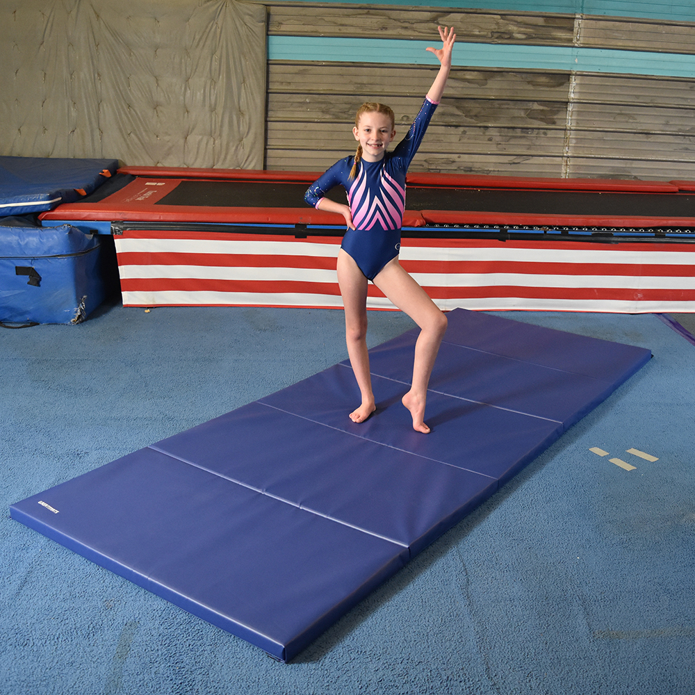 4x10x2 Gymnastics Mat For Home Exercise Tumbling