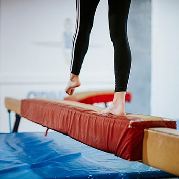 balance beam mat