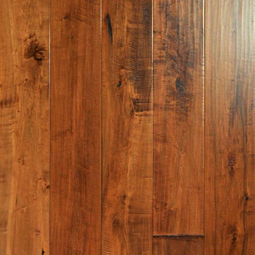 Amber hardwood flooring