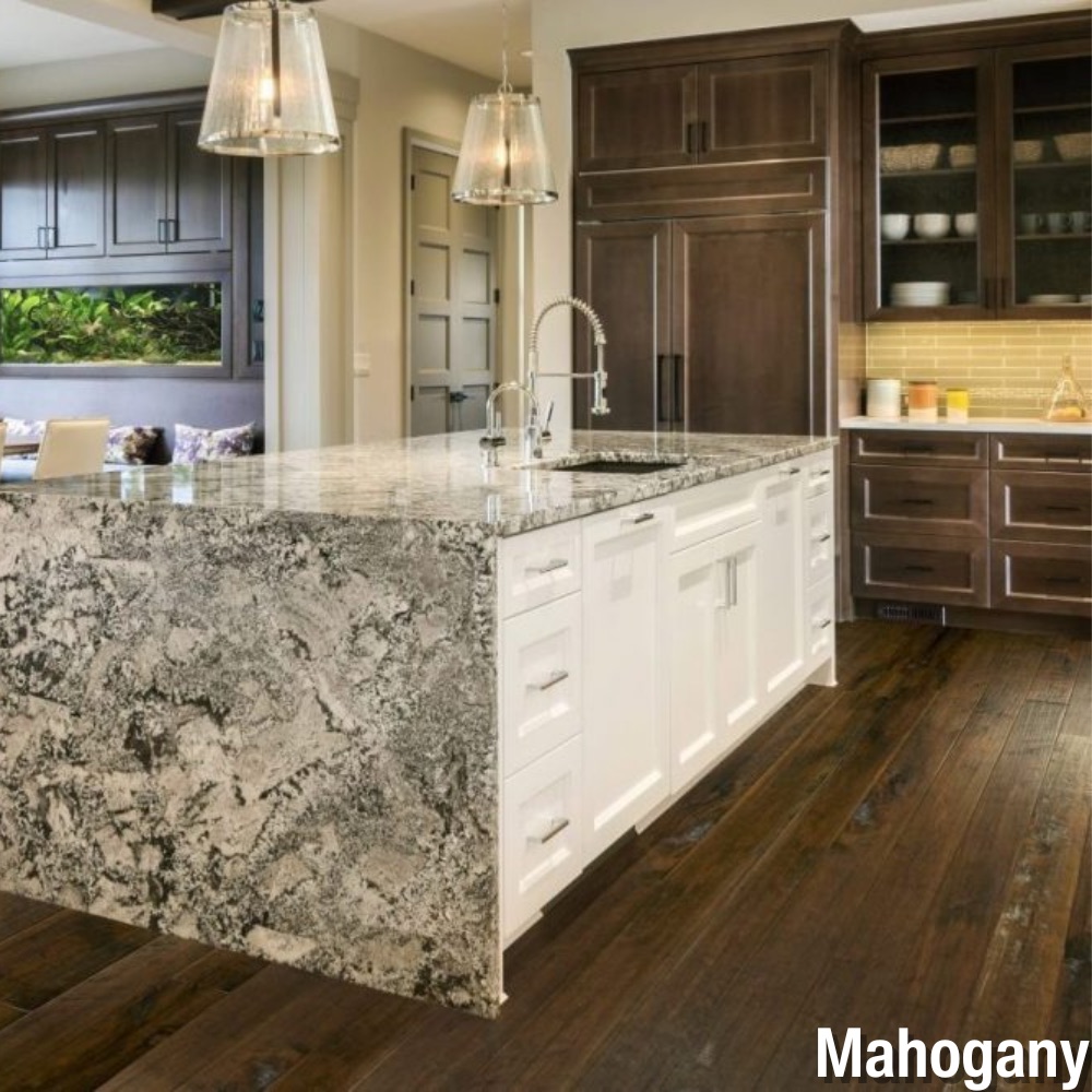 Hampton Suite Engineered Hardwood Flooring kitchen mahogany