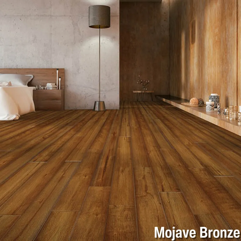 wood look bedroom flooring