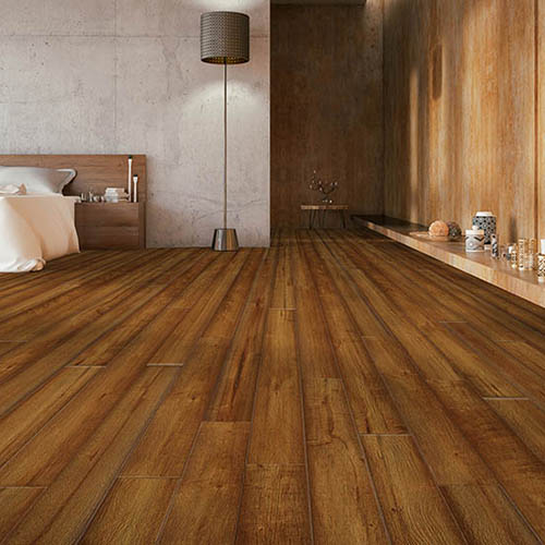 Stock House Laminate SPC Flooring Mojave Bronze bedroom