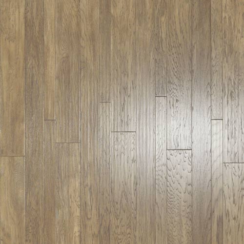 Layered engineered wood flooring planks