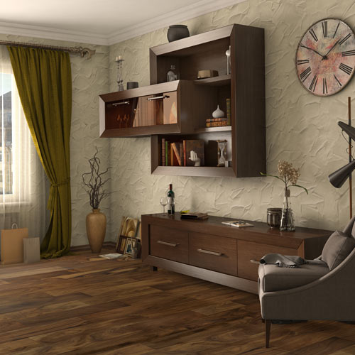 living room manufactured wood flooring