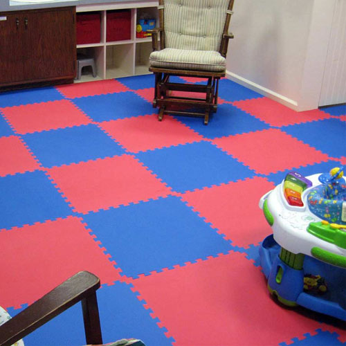 Rubber Play Mats Play Mats for Kids, Home Exercise Foam Tiles