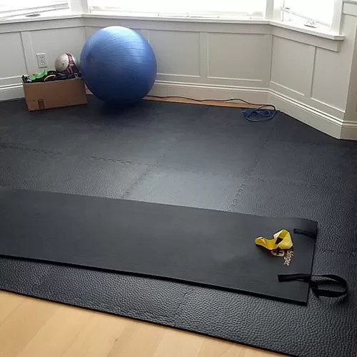Home Gym Flooring Tile Pebble
