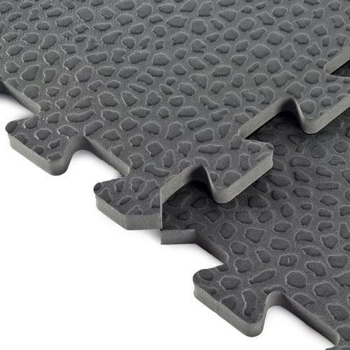 Home Gym Mats Pebble 10 mm Two Interlocks