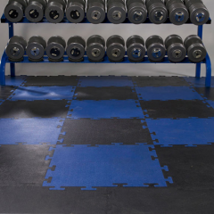 Rubber is a great flooring option for home gyms with weights or equipment thumbnail