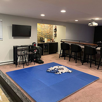 Skin Burn Free Jiu Jitsu Mats for Home