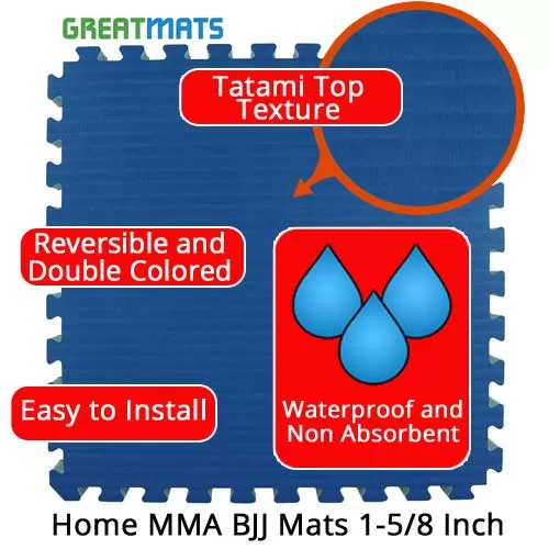 BJJ Mats for Home 1.5 Inch infographic