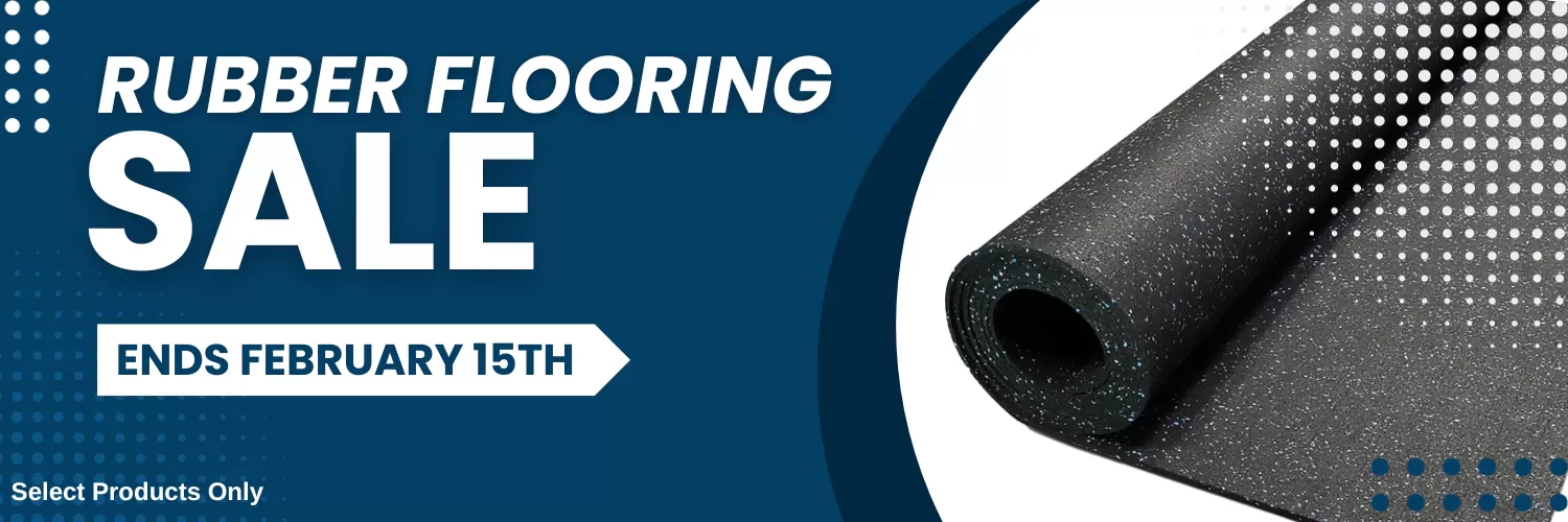 Rubber Flooring Sale - Ends February
