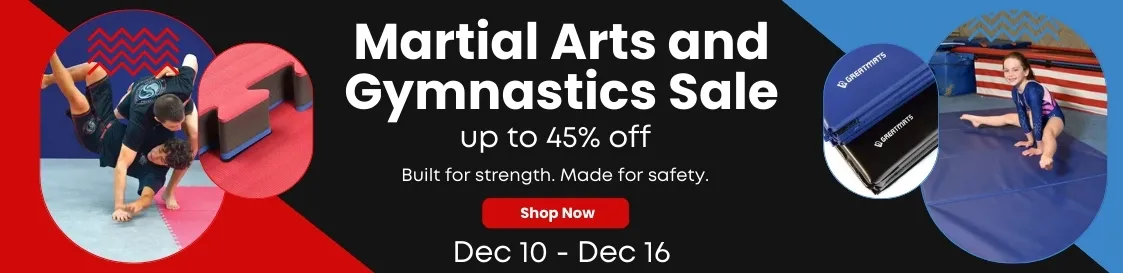 greatmats holiday martial arts and gymnastics sale