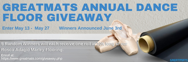 Greatmats Dance Floor GiveAway