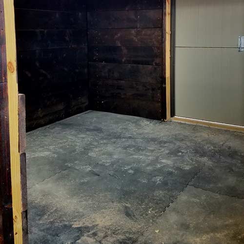 Horse Stall Mats 12x12 Ft Kit - Natural my epiphany paradise farm stall 3.