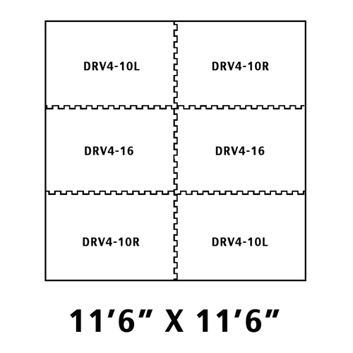 Sundance Horse Stall Mat Kit