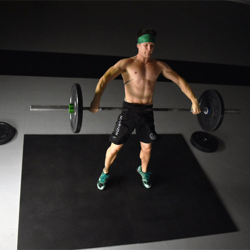 Rubber Weightlifting Mats - Gym Mats