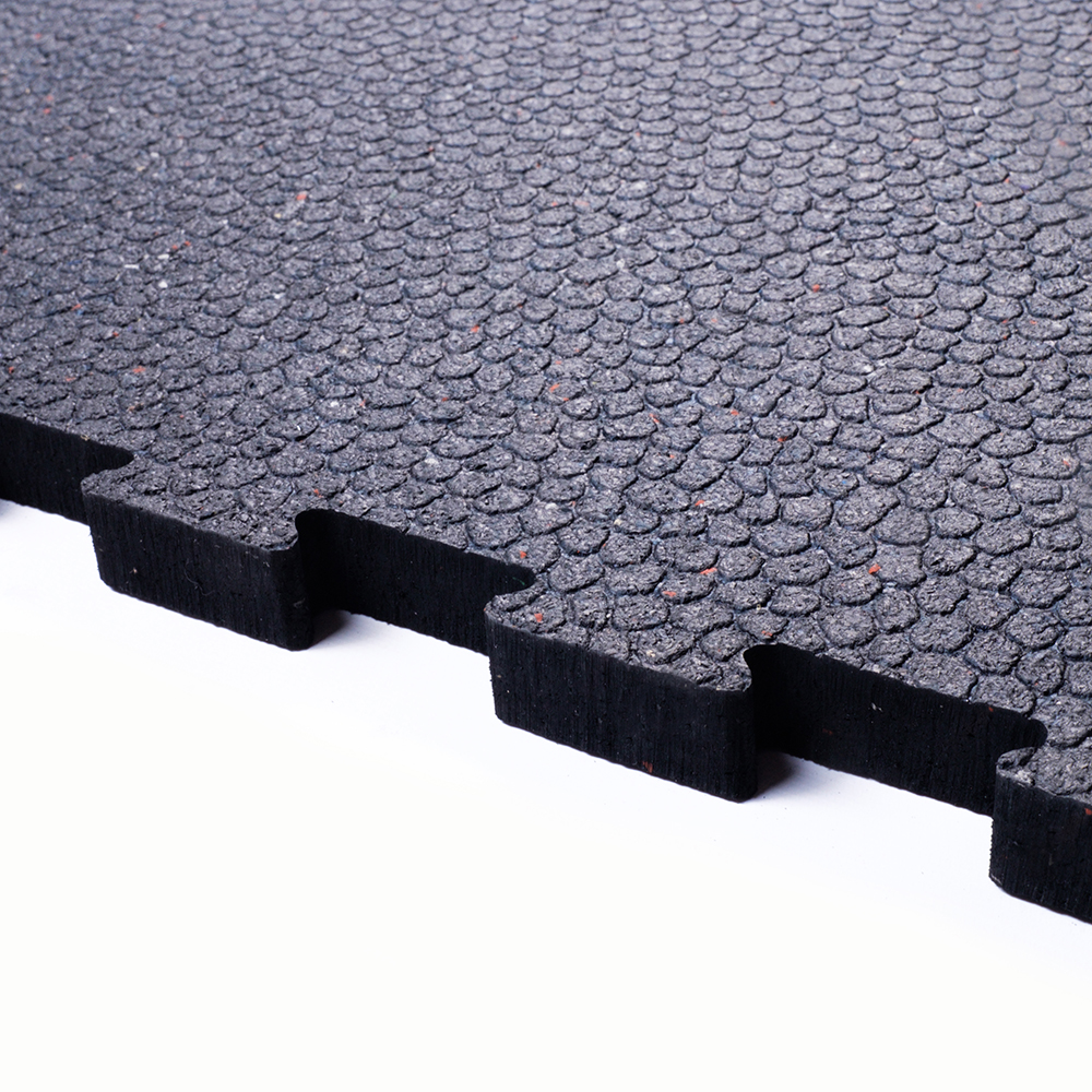 Greatmats Rubber Mat Black Trued | 4x6 ft x 3/4 inch Thick | Gym Mats | Industrial Rubber Mats | Horse Stall Mats | Weight 96 lbs | Texture: Pebble