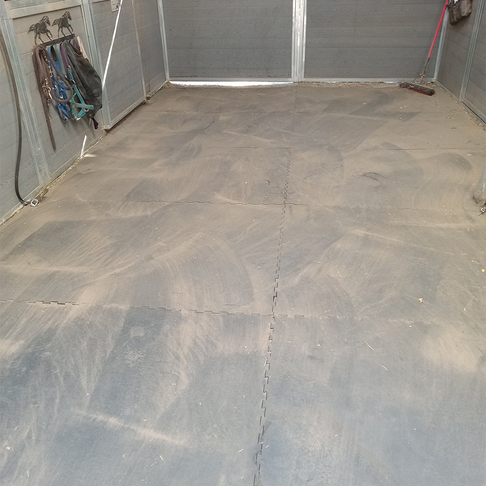 Horse Stall Mats 12x24 Ft Kit horse barn.