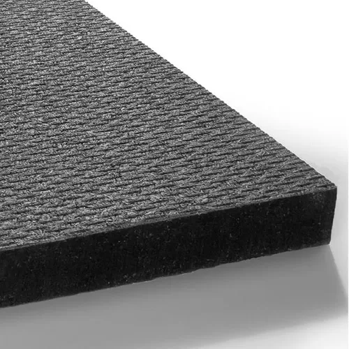 4x6 Ft x 3/4 Inch Fitness Rubber Floor Mat Diamond Black corner.