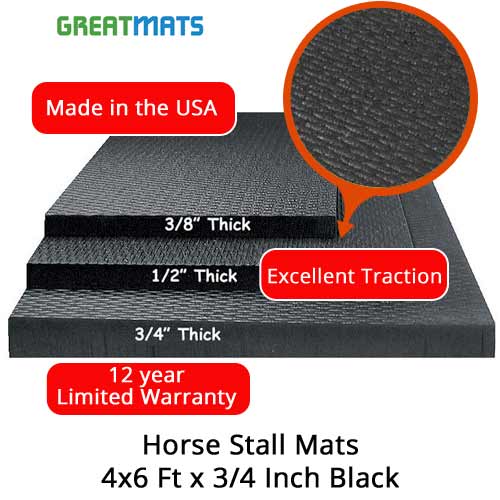 Stall Mats for Horses and Cows