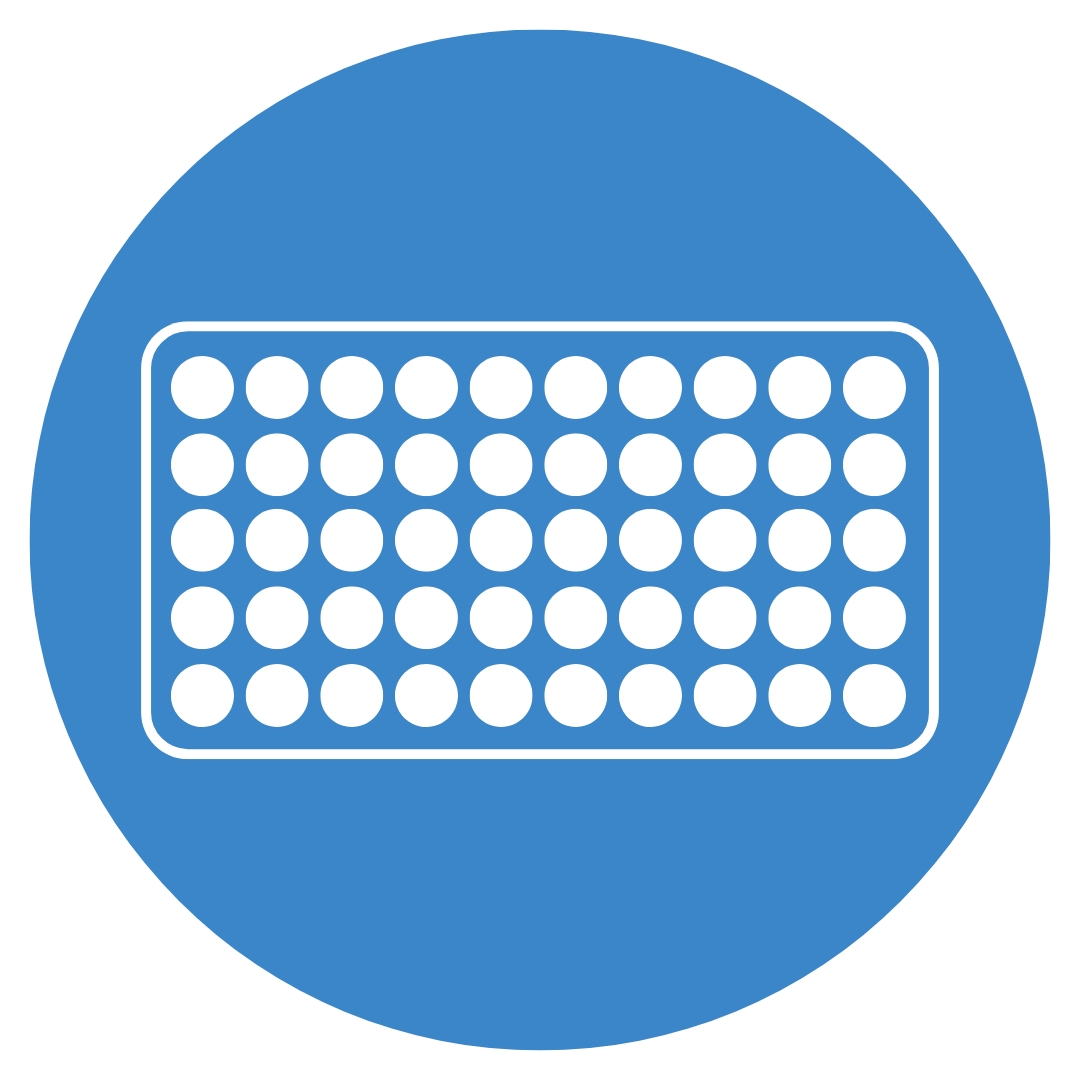 Bubble top anti-fatigue mats are slip resistant.