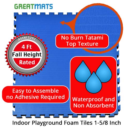 waterproof playground floor tiles
