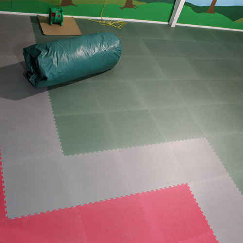 Foam Tiles shown in Indoor Playground