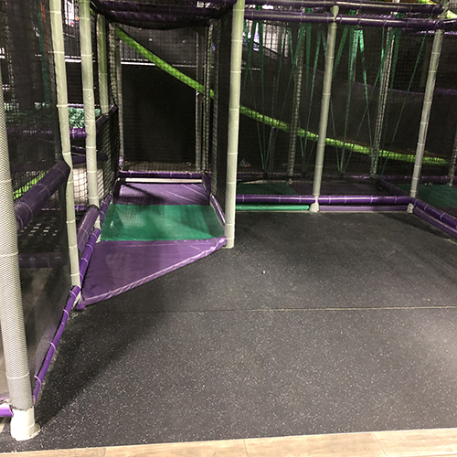 indoor trampoline flooring