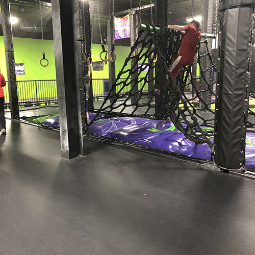 trampoline safety mats
