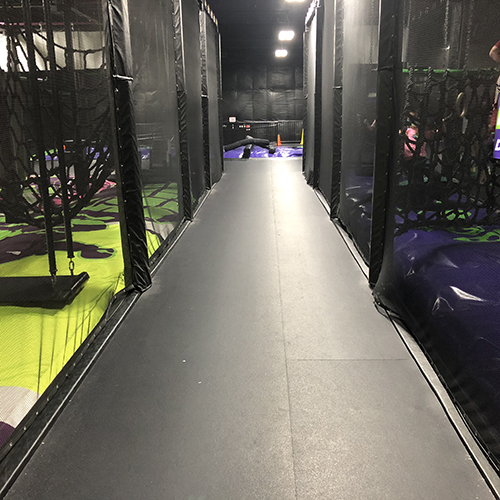 pole pads for trampoline park 