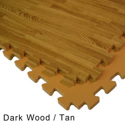 Foam Tiles that look like wood