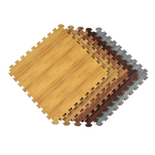 Interlocking Floor Tiles Wood Grain Foam Interlocking Floor Tiles Foam Mat Wood Reversible Light Tile