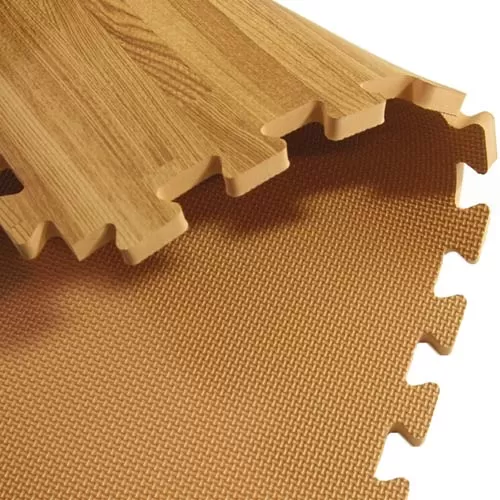 Wood Grain Reversible Foam Floor both sides