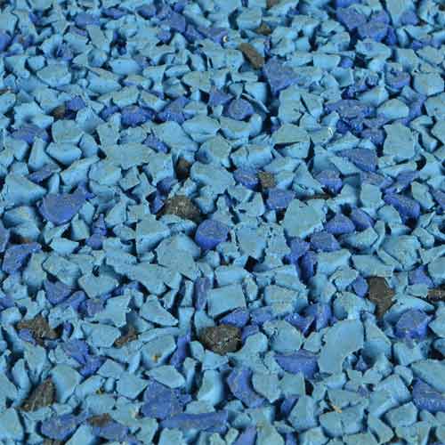EPDM Blue Playground Rubber