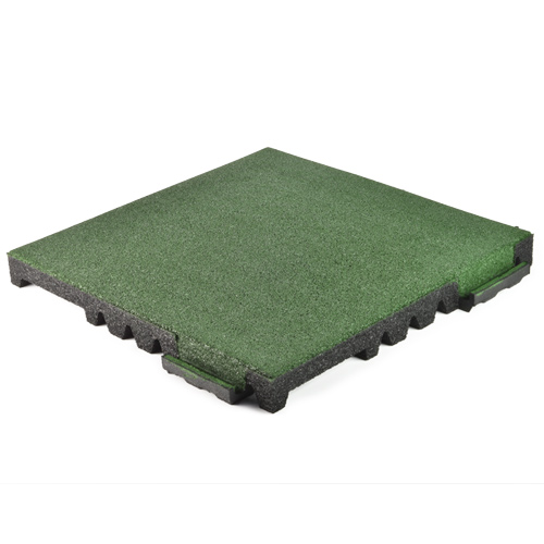 Interlocking Rubber Outdoor Playground Flooring