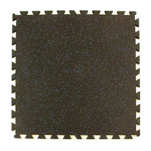 Geneva Rubber Tile 3/8 Inch 10% Color