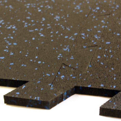 interlocking rubber puzzle floor tiles or mats