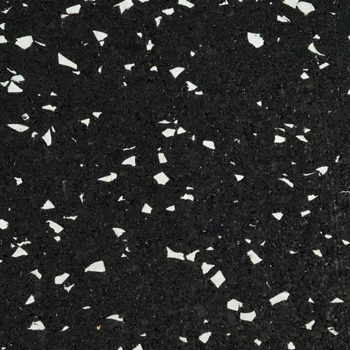 Rolled Rubber Sport West Roll 10% Color 3/8 Inch x 4x25 Ft. in gray texture close up