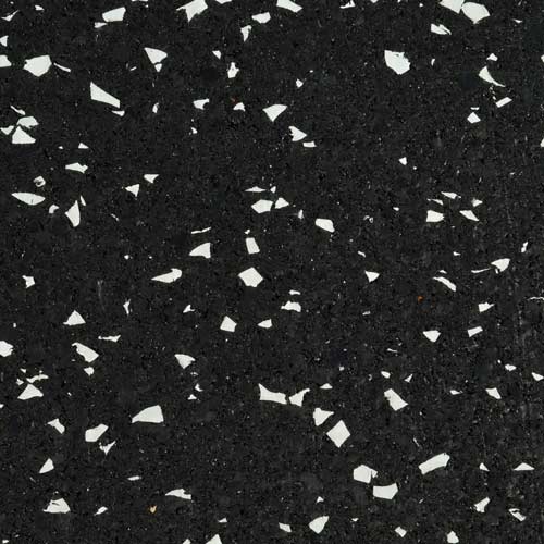 Rubber Tile 2x2 Ft x 3/8 Interlocking Sport 10% Light Gray texture.