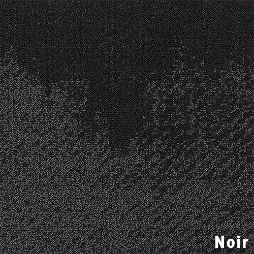 Burnished Commercial Carpet Tile .325 Inch x 50x50 cm Per Tile Noir color close up