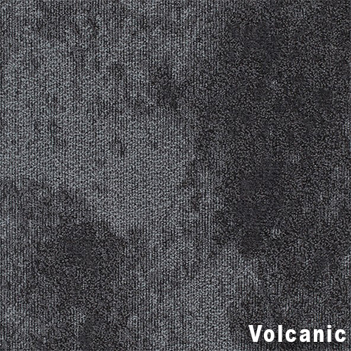 High Tide Commercial Carpet Tile .31 Inch x 50x50 cm per Tile volcanic close up