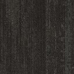 Ingrained Commercial Carpet Plank Neutral .28 Inch x 25 cm x 1 Meter Per Plank Charcoal Dark color swatch