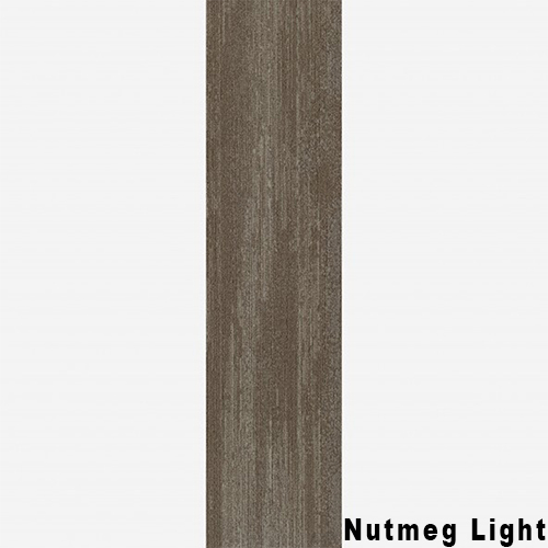 Ingrained Commercial Carpet Plank Neutral .28 Inch x 25 cm x 1 Meter Per Plank Nutmeg Light Full Tile