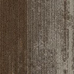 Ingrained Commercial Carpet Plank Neutral .28 Inch x 25 cm x 1 Meter Per Plank Nutmeg Medium