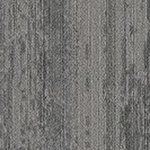 Ingrained Commercial Carpet Plank Neutral .28 Inch x 25 cm x 1 Meter Per Plank Silver Dark color swatch