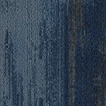 Ingrained Commercial Carpet Plank Colors .28 Inch x 25 cm x 1 Meter Per Plank Cerulean Navy Color Swatch