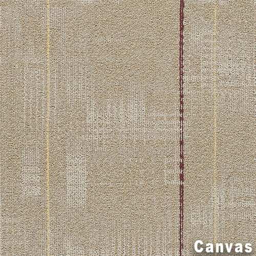 Make Sense Commercial Carpet Tiles .31 Inch x 50x50 cm per Tile Canvas color close up