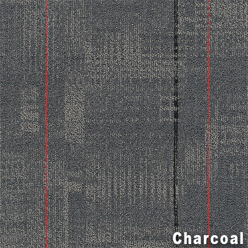 Make Sense Commercial Carpet Tiles .31 Inch x 50x50 cm per Tile Charcoal close up