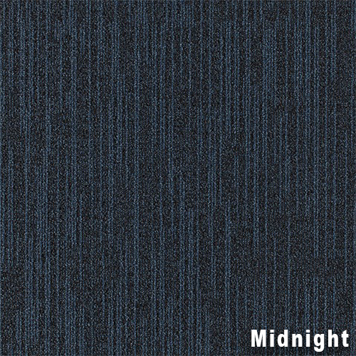 Overdirve Commercial Carpet Tile .30 Inch x 50x50 cm per Tile Midnight color close up